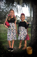 Girl's & Doll Simply Sweet Top & Dress Pattern Bundle Pack - Ellie and Mac, Digital (PDF) Sewing Patterns | USA, Canada, UK, Australia