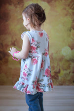 Girl's & Doll Simply Sweet Top & Dress Pattern Bundle Pack - Ellie and Mac, Digital (PDF) Sewing Patterns | USA, Canada, UK, Australia