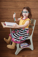 Girl's & Doll Simply Sweet Top & Dress Pattern Bundle Pack - Ellie and Mac, Digital (PDF) Sewing Patterns | USA, Canada, UK, Australia
