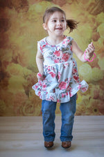 Girl's & Doll Simply Sweet Top & Dress Pattern Bundle Pack - Ellie and Mac, Digital (PDF) Sewing Patterns | USA, Canada, UK, Australia