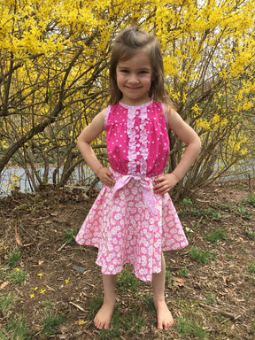 Girl's Sunkissed Dress Pattern - Ellie and Mac, Digital (PDF) Sewing Patterns | USA, Canada, UK, Australia