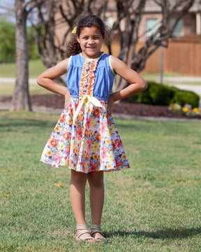 Girl's Sunkissed Dress Pattern - Ellie and Mac, Digital (PDF) Sewing Patterns | USA, Canada, UK, Australia