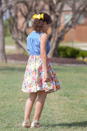 Girl's Sunkissed Dress Pattern - Ellie and Mac, Digital (PDF) Sewing Patterns | USA, Canada, UK, Australia