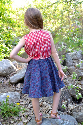 Girl's Sunkissed Dress Pattern - Ellie and Mac, Digital (PDF) Sewing Patterns | USA, Canada, UK, Australia