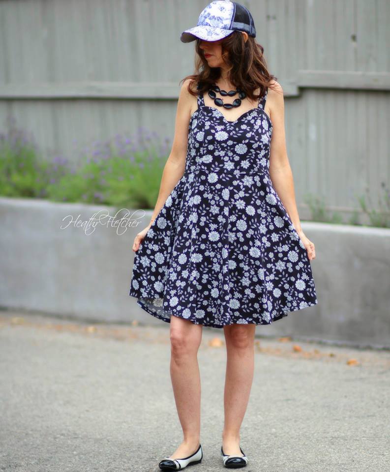 Teen & Women's Sunset Dreams Dress Pattern - Ellie and Mac, Digital (PDF) Sewing Patterns | USA, Canada, UK, Australia