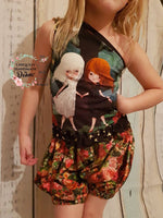 Girl's Sunshine Romper Pattern - Ellie and Mac, Digital (PDF) Sewing Patterns | USA, Canada, UK, Australia