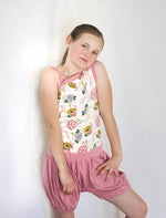 Girl's Sunshine Romper Pattern - Ellie and Mac, Digital (PDF) Sewing Patterns | USA, Canada, UK, Australia