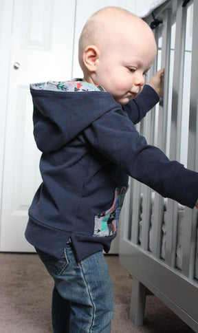 Boy's Swag Hoodie Pattern - Ellie and Mac, Digital (PDF) Sewing Patterns | USA, Canada, UK, Australia