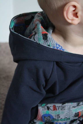 Boy's Swag Hoodie Pattern - Ellie and Mac, Digital (PDF) Sewing Patterns | USA, Canada, UK, Australia