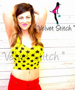 Teen & Women's Sweetheart Crop Top Pattern - Ellie and Mac, Digital (PDF) Sewing Patterns | USA, Canada, UK, Australia
