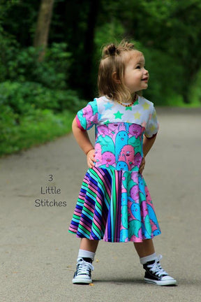 Take Me To Tea Dress Pattern - Ellie and Mac, Digital (PDF) Sewing Patterns | USA, Canada, UK, Australia