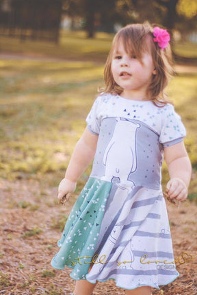 Take Me To Tea Dress Pattern - Ellie and Mac, Digital (PDF) Sewing Patterns | USA, Canada, UK, Australia