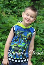 Tatum Hoodie Tank Top Pattern - Ellie and Mac, Digital (PDF) Sewing Patterns | USA, Canada, UK, Australia