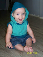 Tatum Hoodie Tank Top Pattern - Ellie and Mac, Digital (PDF) Sewing Patterns | USA, Canada, UK, Australia