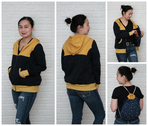 Adult Transformer Jacket Bag Pattern