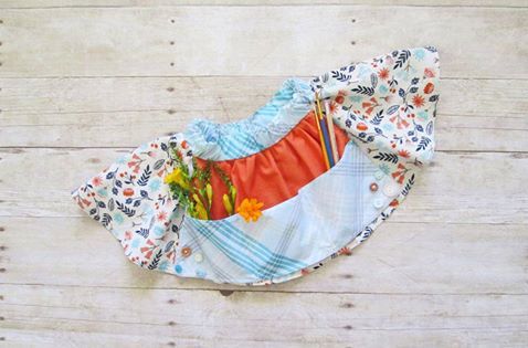 Girl's Treasure Trove Skirt Pattern - Ellie and Mac, Digital (PDF) Sewing Patterns | USA, Canada, UK, Australia