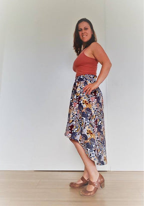 Women's Trendsetter Skirt Pattern Wacky - Ellie and Mac, Digital (PDF) Sewing Patterns | USA, Canada, UK, Australia