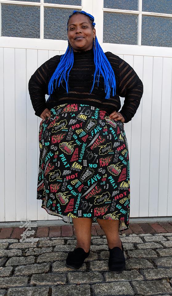 Women's Trendsetter Skirt Pattern Wacky - Ellie and Mac, Digital (PDF) Sewing Patterns | USA, Canada, UK, Australia