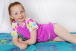 Girl's Tropical Getaway Swimsuit Mix & Match Pattern - Ellie and Mac, Digital (PDF) Sewing Patterns | USA, Canada, UK, Australia