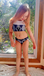 Girl's Tropical Getaway Swimsuit Mix & Match Pattern - Ellie and Mac, Digital (PDF) Sewing Patterns | USA, Canada, UK, Australia