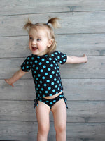 Girl's Tropical Getaway Swimsuit Mix & Match Pattern - Ellie and Mac, Digital (PDF) Sewing Patterns | USA, Canada, UK, Australia