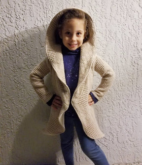 Girl's True Crush Cardigan Pattern - Ellie and Mac, Digital (PDF) Sewing Patterns | USA, Canada, UK, Australia