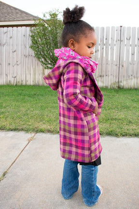 Girl's True Crush Cardigan Pattern - Ellie and Mac, Digital (PDF) Sewing Patterns | USA, Canada, UK, Australia