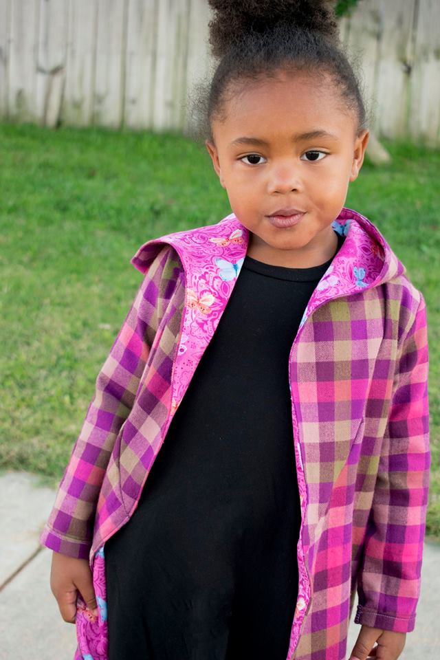 Girl's True Crush Cardigan Pattern - Ellie and Mac, Digital (PDF) Sewing Patterns | USA, Canada, UK, Australia