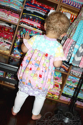 Girl's Tulip Tunic Pattern - Ellie and Mac, Digital (PDF) Sewing Patterns | USA, Canada, UK, Australia