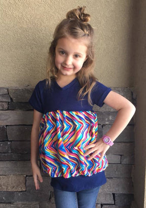 Girl's Tulip Tunic Pattern - Ellie and Mac, Digital (PDF) Sewing Patterns | USA, Canada, UK, Australia