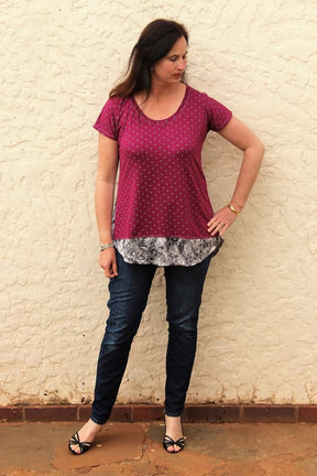 Women's 24/7 Top Pattern - Ellie and Mac, Digital (PDF) Sewing Patterns | USA, Canada, UK, Australia