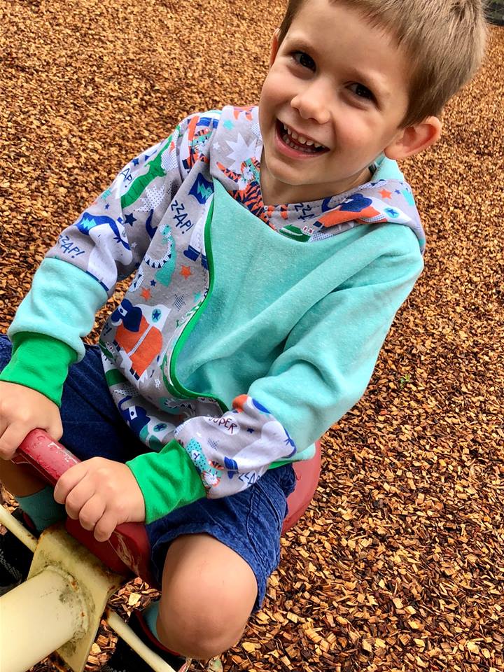 Kids Undercover Hoodie Pattern - Clearance Sale