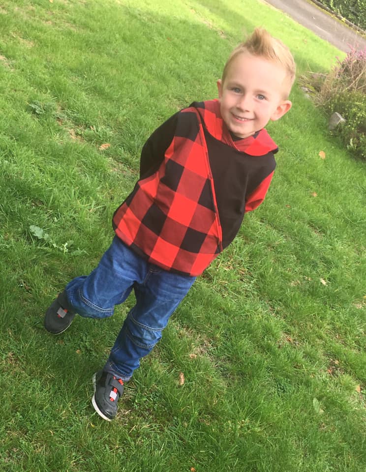 Kids Undercover Hoodie Pattern - Clearance Sale