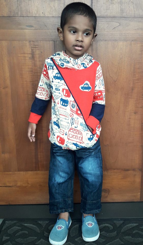 Kids Undercover Hoodie Pattern - Clearance Sale