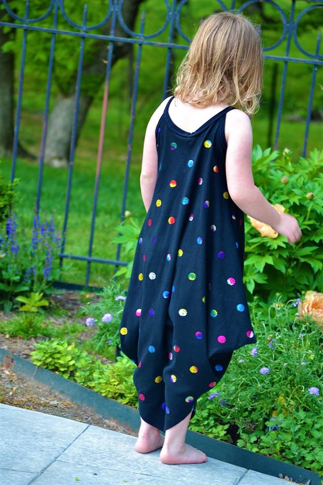 Girl's Vacation Romper Pattern - Ellie and Mac, Digital (PDF) Sewing Patterns | USA, Canada, UK, Australia