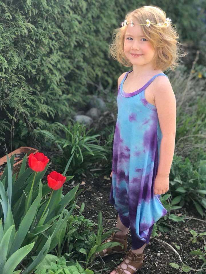 Girl's Vacation Romper Pattern - Ellie and Mac, Digital (PDF) Sewing Patterns | USA, Canada, UK, Australia