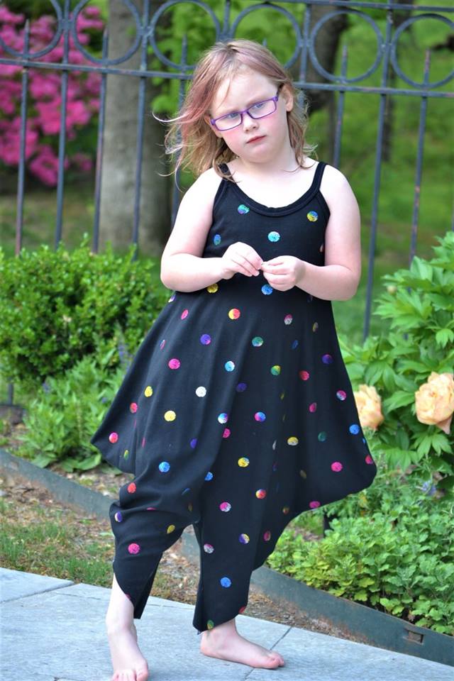 Girl's Vacation Romper Pattern - Ellie and Mac, Digital (PDF) Sewing Patterns | USA, Canada, UK, Australia