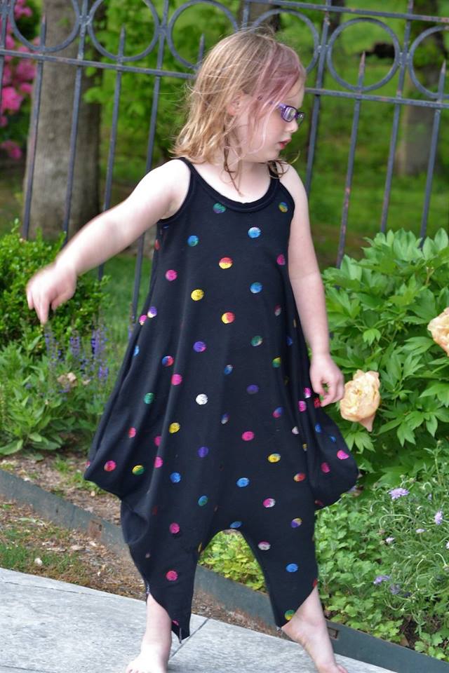 Girl's Vacation Romper Pattern - Ellie and Mac, Digital (PDF) Sewing Patterns | USA, Canada, UK, Australia
