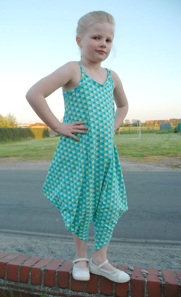 Girl's Vacation Romper Pattern - Ellie and Mac, Digital (PDF) Sewing Patterns | USA, Canada, UK, Australia