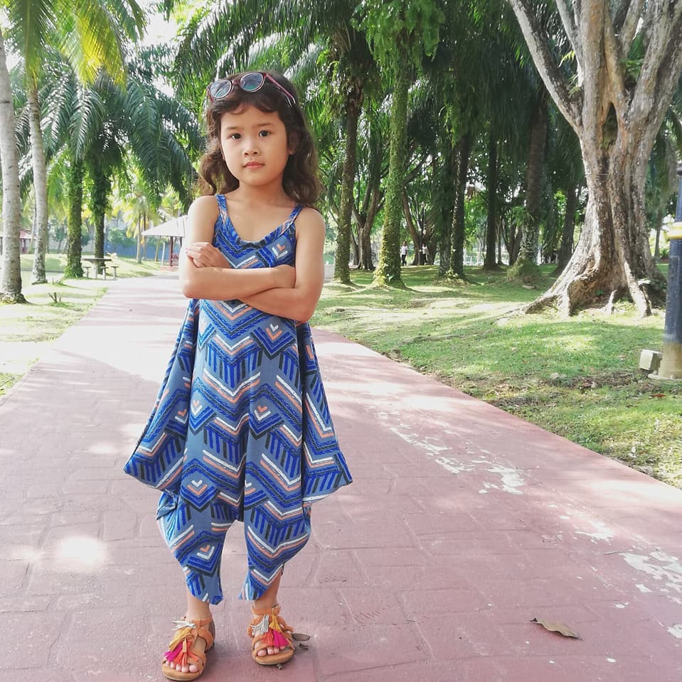 Girl's Vacation Romper Pattern - Ellie and Mac, Digital (PDF) Sewing Patterns | USA, Canada, UK, Australia