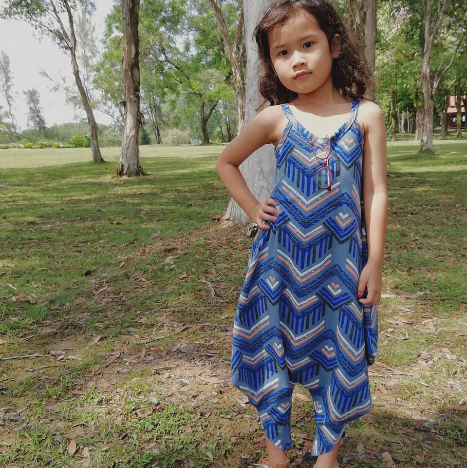 Girl's Vacation Romper Pattern - Ellie and Mac, Digital (PDF) Sewing Patterns | USA, Canada, UK, Australia
