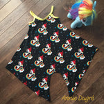 Girl's Vacation Romper Pattern - Ellie and Mac, Digital (PDF) Sewing Patterns | USA, Canada, UK, Australia
