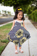 Girl's Vacation Romper Pattern - Ellie and Mac, Digital (PDF) Sewing Patterns | USA, Canada, UK, Australia