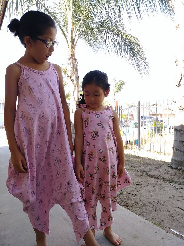 Girl's Vacation Romper Pattern - Ellie and Mac, Digital (PDF) Sewing Patterns | USA, Canada, UK, Australia