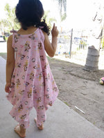 Girl's Vacation Romper Pattern - Ellie and Mac, Digital (PDF) Sewing Patterns | USA, Canada, UK, Australia