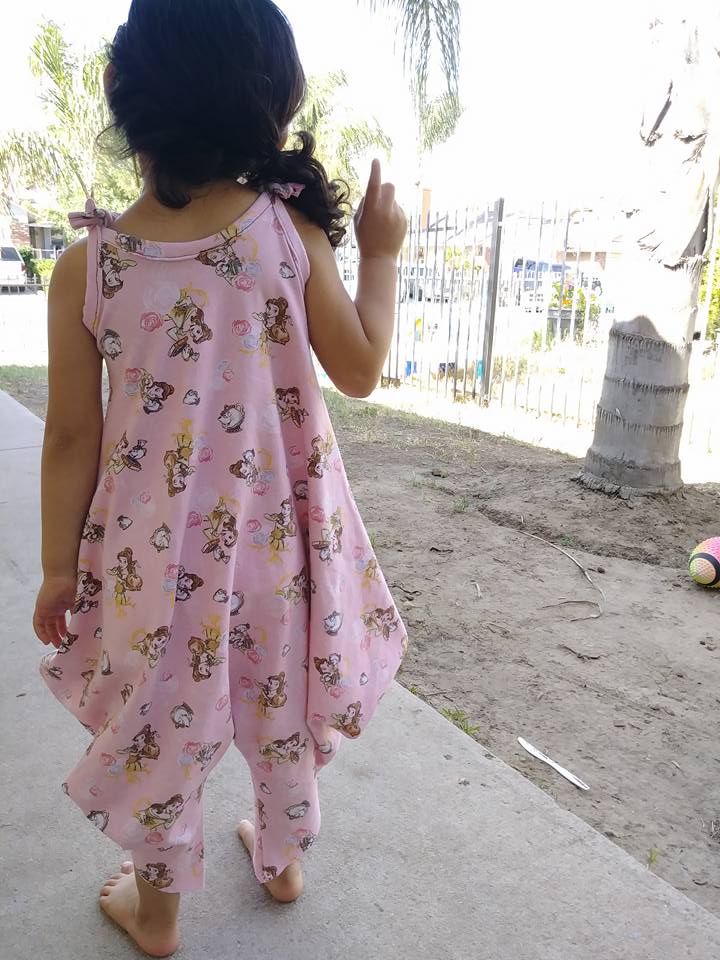 Girl's Vacation Romper Pattern - Ellie and Mac, Digital (PDF) Sewing Patterns | USA, Canada, UK, Australia