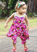 Girl's Vacation Romper Pattern - Ellie and Mac, Digital (PDF) Sewing Patterns | USA, Canada, UK, Australia