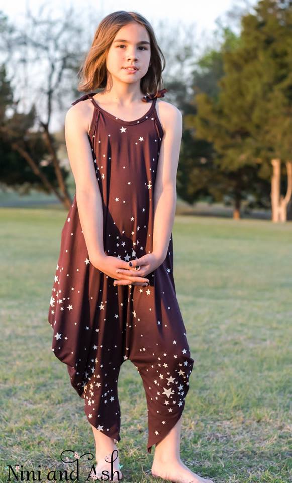 Girl's Vacation Romper Pattern - Ellie and Mac, Digital (PDF) Sewing Patterns | USA, Canada, UK, Australia