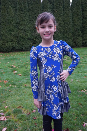 Girl's With Love Dress Pattern - Ellie and Mac, Digital (PDF) Sewing Patterns | USA, Canada, UK, Australia