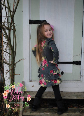 Girl's With Love Dress Pattern - Ellie and Mac, Digital (PDF) Sewing Patterns | USA, Canada, UK, Australia